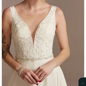 Galina Signature GSW842 Size 12 Ivory/Lined